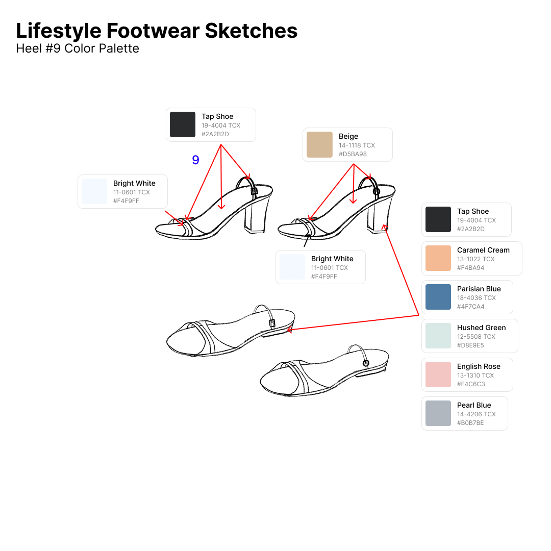 lifestyle heel sketches