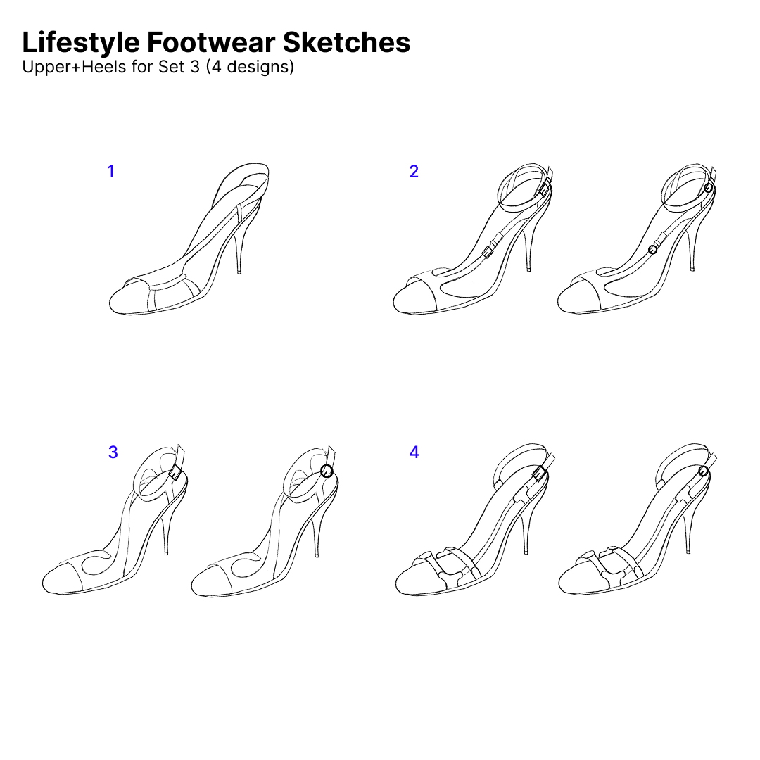 lifestyle heel sketches